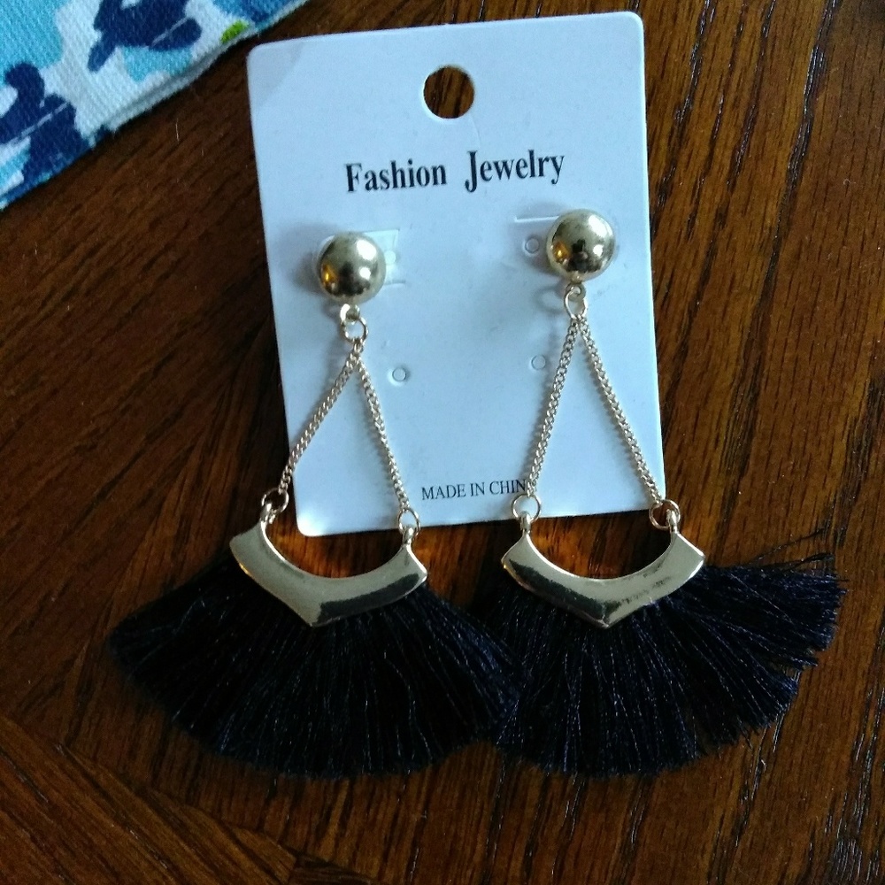 Studs & Tassel Earrings